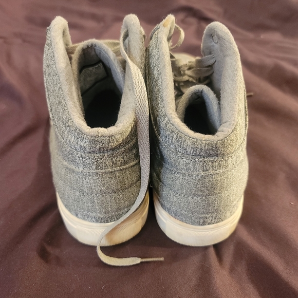 Fila Textile Smokescreen Women's Size 11 Gray High Top Shoes - Picture 4 of 5